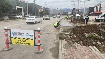 Kocaeli Büyükşehir’den yaya ulaşımına önemli dokunuşlar