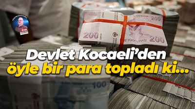 Devlet Kocaeli’den öyle bir para topladı ki…