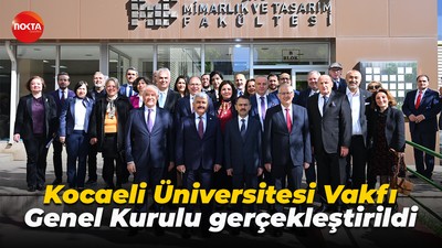 Kocaeli Üniversitesi Vakfı Genel Kurulu gerçekleştirildi