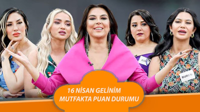 16 Nisan Gelinim Mutfakta Puan Durumu ÖĞREN | Gelinim Mutfakta'da Bugün Kim Birinci Oldu?