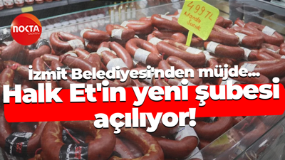 İzmit Belediyesi yine eti ucuza satacak! Yenişehir Şubesi’nin açılış tarihi belli oldu