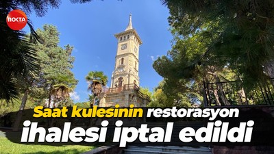 Saat kulesinin restorasyon ihalesi iptal edildi