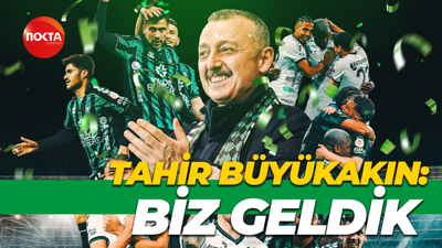 Tahir Büyükakın: Biz geldik