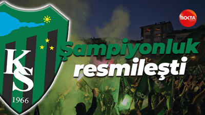 Şampiyonluk resmileşti... Kocaelispor, Süper Lig'e şampiyon olarak çıktı