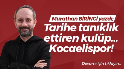 Tarihe tanıklık ettiren kulüp… Kocaelispor!