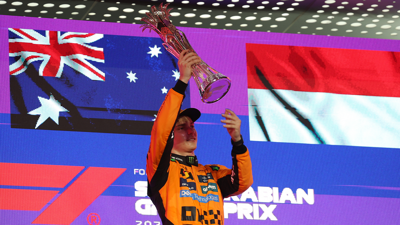 Suudi Arabistan’da kazanan Oscar Piastri