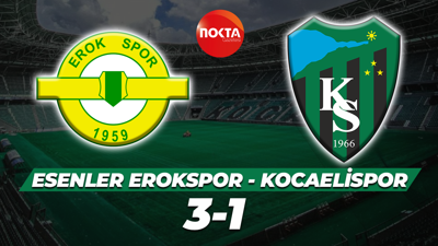 Esenler Erokspor - Kocaelispor: 3-1 (MAÇ SONUCU)