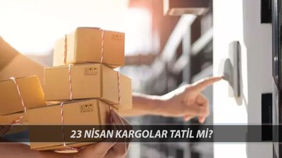 23 Nisan'da Kargo Açık Mı? 23 Nisan Aras, PTT, MNG, Trendyol Express, Yurtiçi Kargo Çalışıyor Mu?