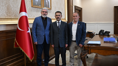 Merih Demiral’ın babası Burhan Demiral’dan Vali Aktaş’a ziyaret