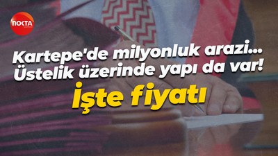 Kartepe’de milyonluk arazi… Üstelik üzerinde yapı da var!