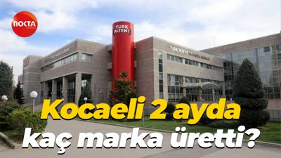 Kocaeli 2 ayda kaç marka üretti?