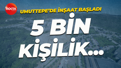 Umuttepe Cami ve Otoparkı’nda çalışmalar başladı: 5 bin kişilik olacak!