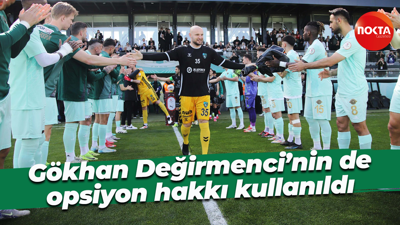 Kaptan Gökhan Değirmenci’nin de opsiyon hakkı kullanıldı