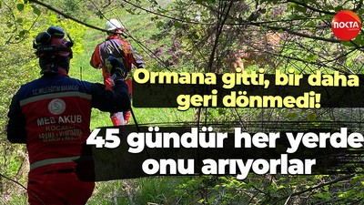 Ormana gitti, bir daha geri dönmedi: 45 gündür her yerde onu arıyorlar
