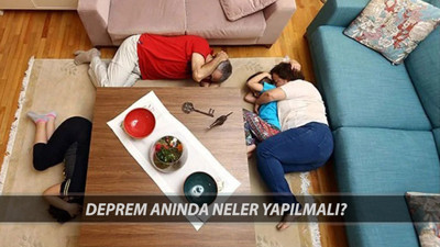 Deprem Anında Ne Yapmalıyız? Deprem Anında Evde Nereye Saklanmalıyız?