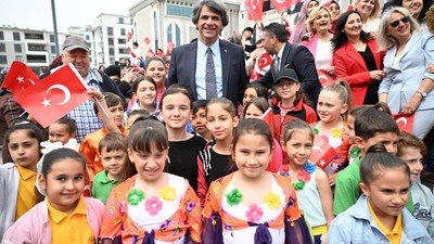 Kartepe’de 23 Nisan sevinci