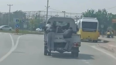 Tehlikeli anlar kameraya yansıdı