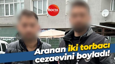 Aranan iki torbacı cezaevini boyladı!