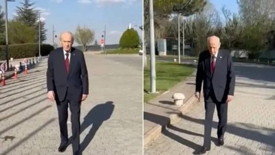 Devlet Bahçeli’nin yürüyüşü gündem oldu: Asıl mesaj kime?