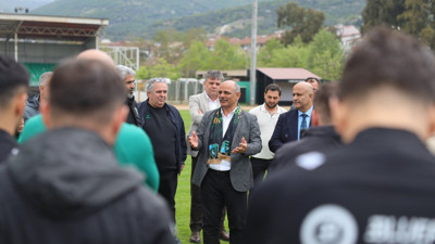 Şener Söğüt'ten Kocaelispor'a şampiyonluk ziyareti