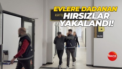 Evlere dadanan hırsızlar yakalandı!