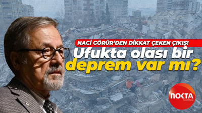 Ufukta olası bir deprem var mı? Naci Görür'den dikkat çeken çıkış!