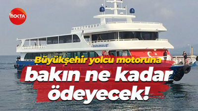 Büyükşehir, yolcu motoruna bakın ne kadar ödeyecek!