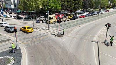 Kocaeli'de trafik ışıkları bakım ve onarımdan geçiyor!