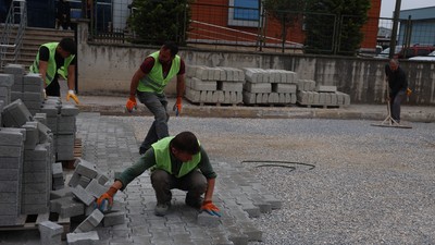 Dumlupınar Mahallesi'nde çalışmalara tam gaz devam!
