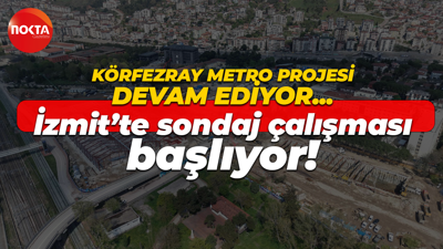 Körfezray Metro projesi devam ediyor!