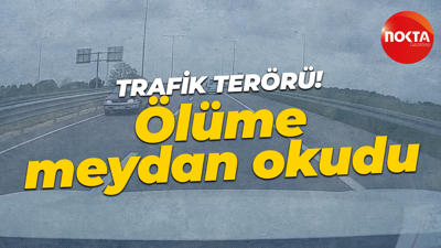 Sakarya'da trafik terörü: Ölüme meydan okudu