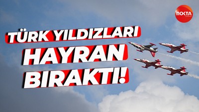 Türk Yıldızları hayran bıraktı!