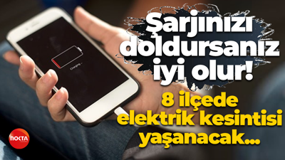 Kocaeli’de 8 ilçede elektrik kesintisi yaşanacak! Liste belli oldu