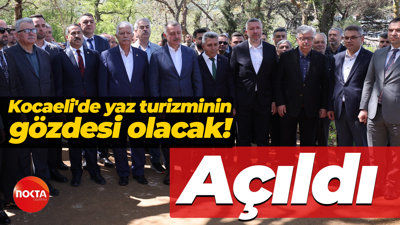 Kocaeli'de yaz turizminin gözdesi olacak! Seyrek Mesire Alanı açıldı