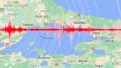 O şehirde deprem meydana geldi!