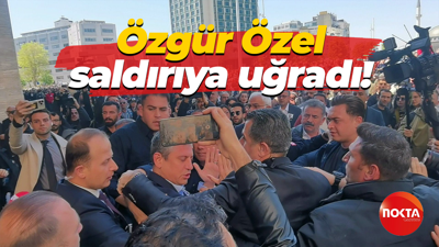 Özgür Özel saldırıya uğradı!