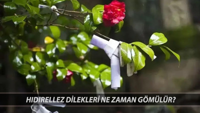 Hıdırellez Kağıda Dilek Yaz: Hıdırellez Dileği Ne Zaman Gömülür? Hıdırellez Dilek Kağıdı Ne Yapılır?