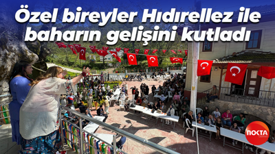 Özel bireyler Hıdırellez ile baharın gelişini kutladı