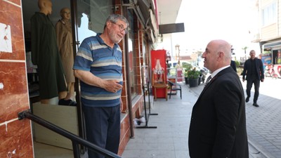 Muzaffer Bıyık’tan esnafa ziyaret: Esnafımız, Darıca’nın kalbidir