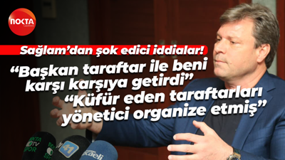 Ertuğrul Sağlam’dan şok edici iddialar! “Başkan taraftar ile beni karşı karşıya getirdi”