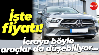 İcradan satılık milyonluk Mercedes! Fiyatı belli oldu