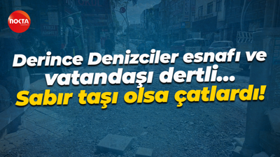Derince Denizciler esnafı ve vatandaşı dertli… Sabır taşı olsa çatlardı!