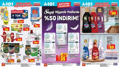 A101 10-16 Mayıs Haftanın Yıldızları 2025 | A101'de Bu Hafta Sonu Sıvı Deterjan Çeşitleri İndirimde