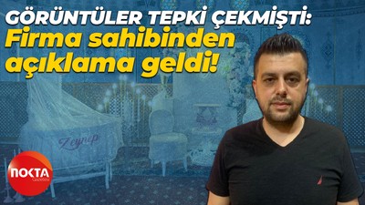 Camideki organizasyon tepki çekmişti: Firma sahibinden açıklama geldi!