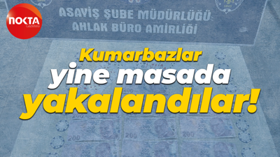 Kocaeli'de kumar operasyonu: Yine masada yakalandılar!