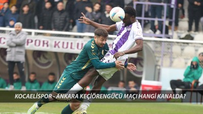 11 Mayıs 2025 Kocaelispor - Ankara Keçiörengücü Maçı Hangi Kanalda Yayınlanacak?