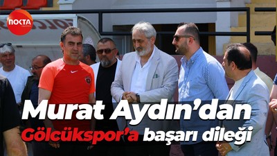 Murat Aydın’dan Gölcükspor’a başarı dileği