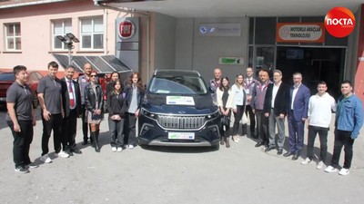İzmit MTAL öğrencileri elektrikli araçlarla ilgili eğitim alıyor