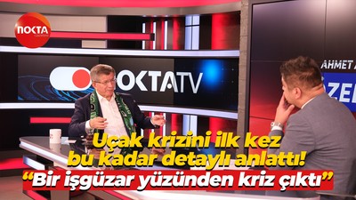 Ahmet Davutoğlu, uçak krizini ilk kez bu kadar detaylı anlattı! "Bir işgüzar yüzünden kriz çıktı"