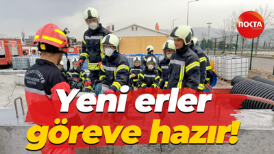 Kocaeli'de yeni itfaiye erleri göreve hazır!